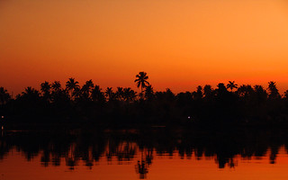 Sunset view at Cherthala