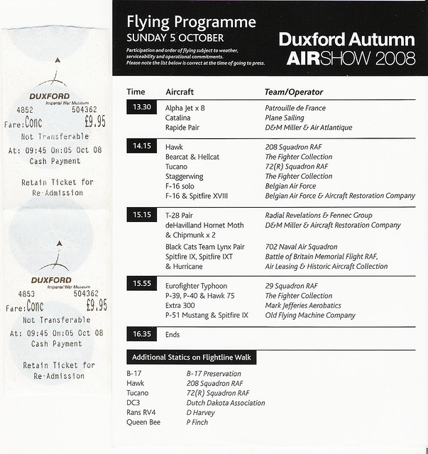 Duxford Autumn Airshow 051008