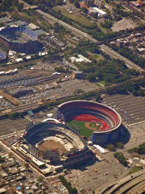 Citi Field and Shea Stadium