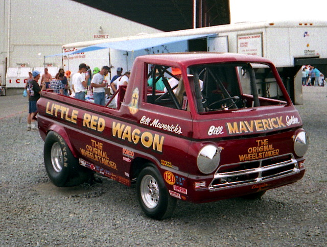 1965 Dodge A 100 Pickup Little Red Wagon Chryslers At Ca Flickr