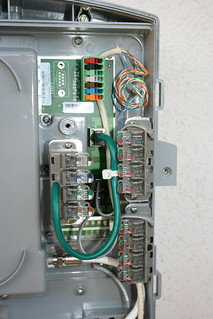 FIOS box terminals | The coax is for the internet, it goes t… | Flickr