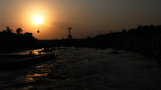 Sunset at Dhuandhaar, Jabalpur