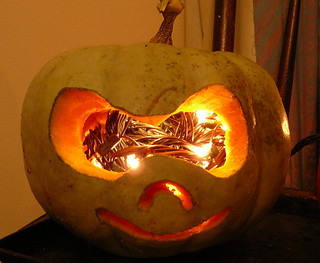 Drupal Pumpkin | Ghost pumpkin, actually it's a squash that … | Flickr