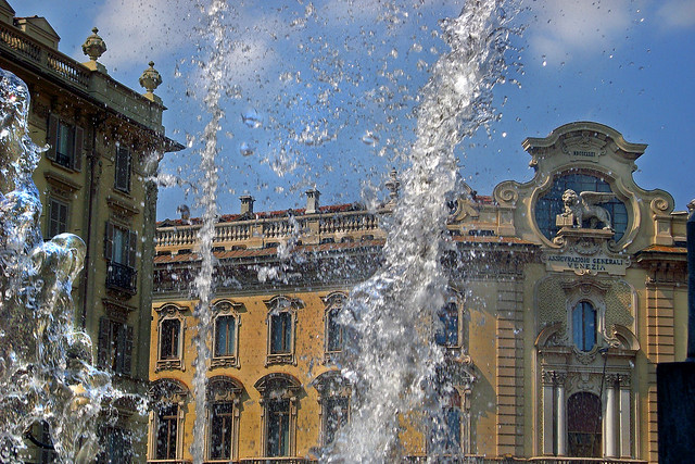 fountains of Turin