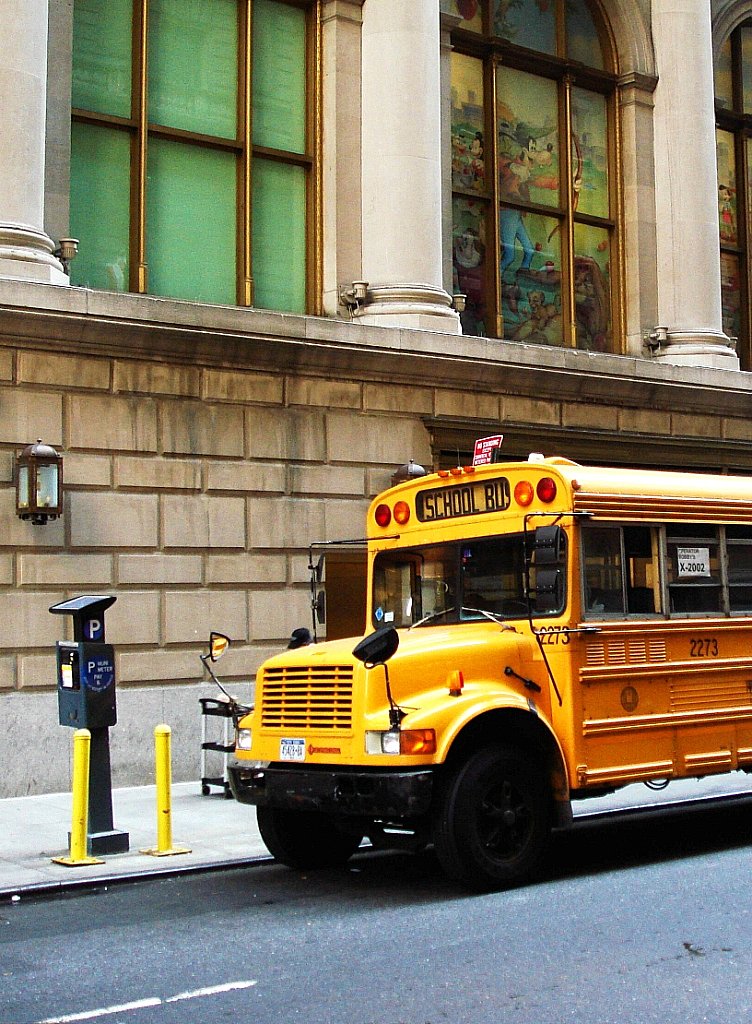 school bus | nyc | markel | Flickr