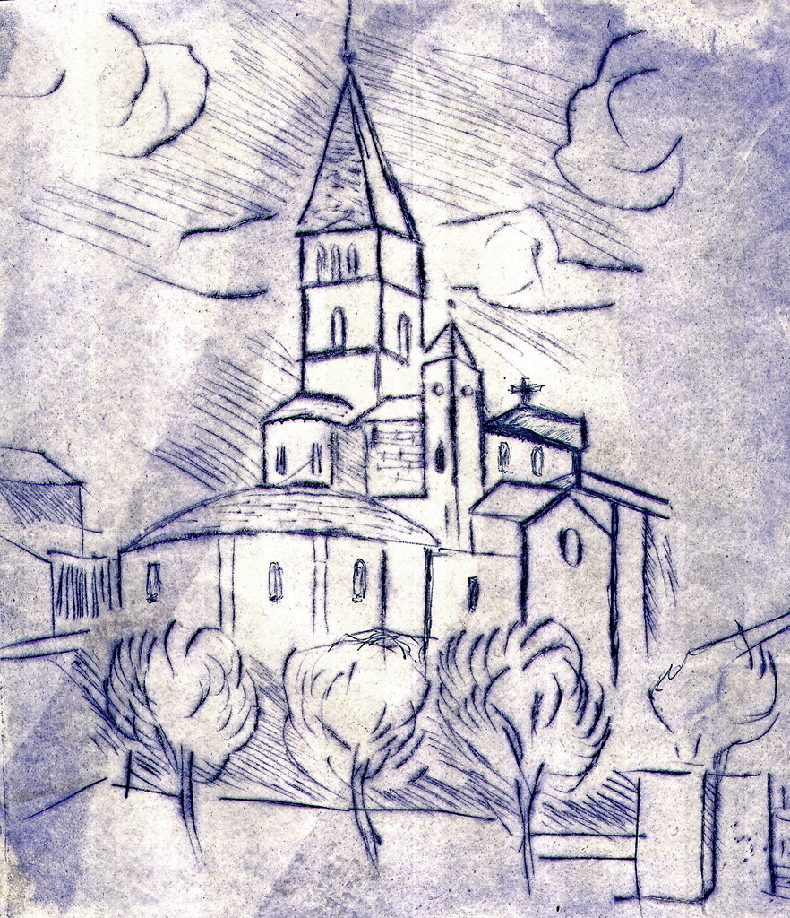 roman | he loved roman churches and used to sketch them | ROBERTO ...