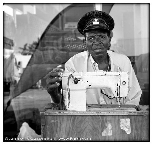 a sewing man by PhotoA.nl