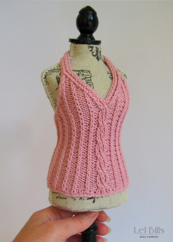 Ribbed Halter Top for Iplehouse SID