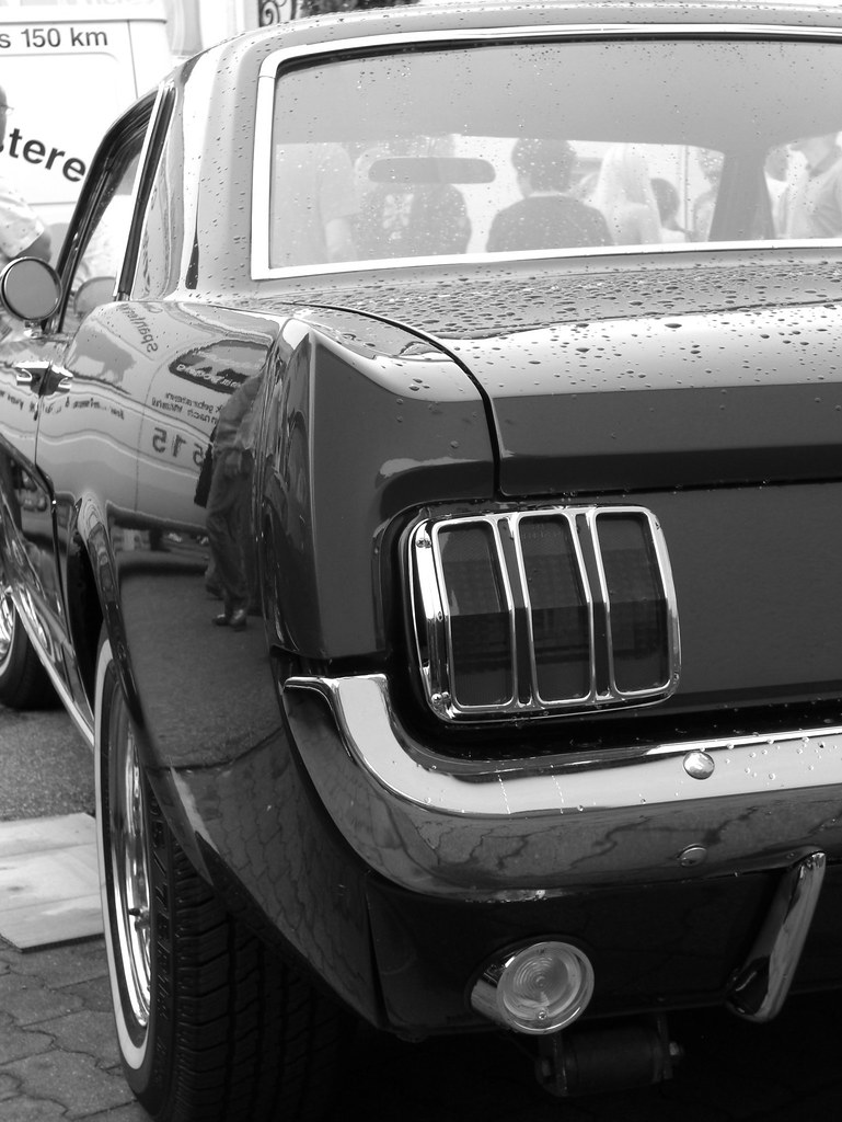 1965 Ford Mustang B&W | Alkuin | Flickr
