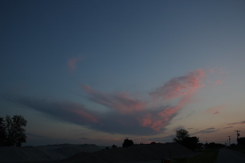 Clouds At Sunset by rthustler1, Just out walking with  my camera the evening of my Aunt's funeral.sunset clouds indiana tipton