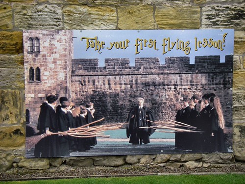 Alnwick Castle - Harry Potter sign | Christine Barnes | Flickr