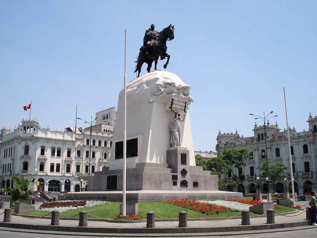 Monumento a Don José de San Martín, Lima | Esta plaza se ina… | Flickr