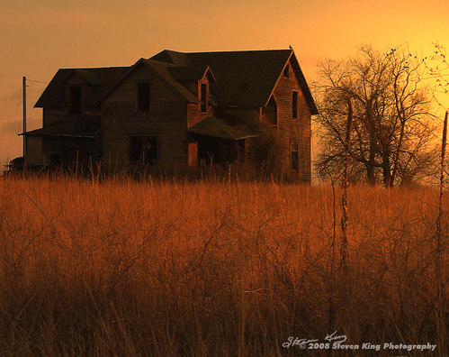 Old House on Dover Road by Steven King Photography