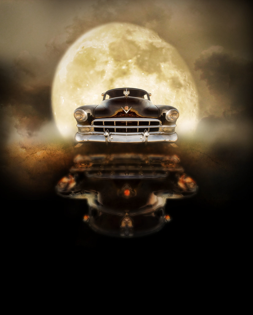 Moon car. Moon cars