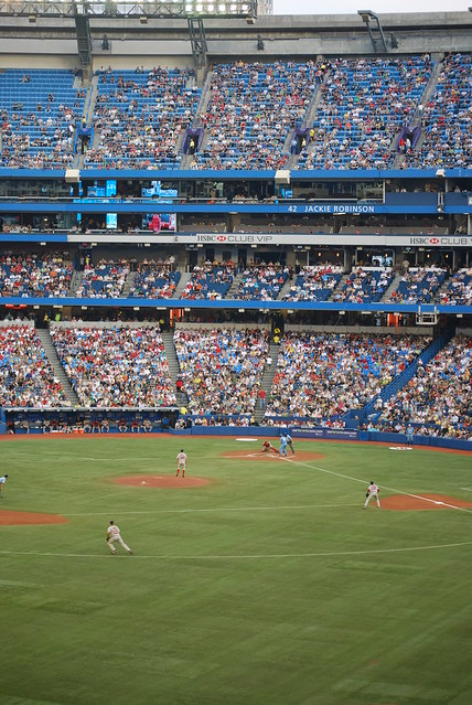 Blue Jays play the Red Sox at the Skydome, 22 August 2008, Toronto