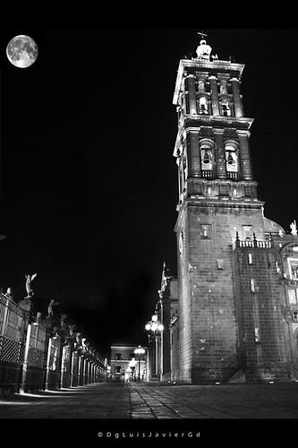 Puebla de noche