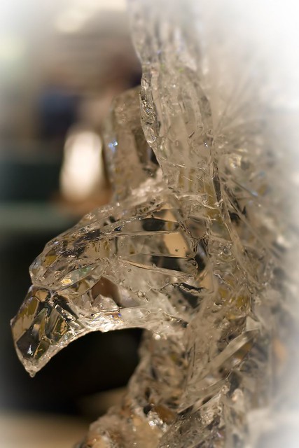 Ice Carved Eagle