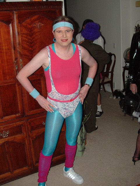 80s Aerobics Girl, My Most Daring Outfit Ever Halloween at …