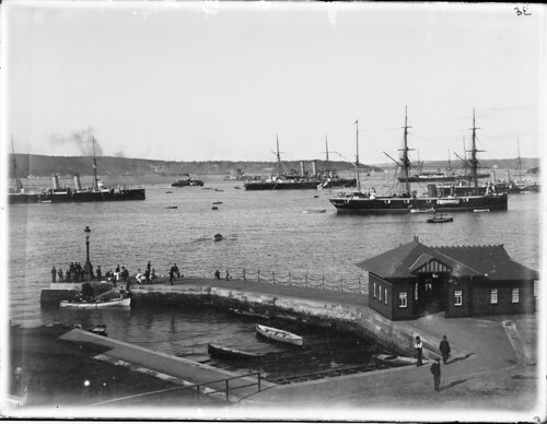 Ferry wharf on Sydney Harbour | by Powerhouse Museum Collection