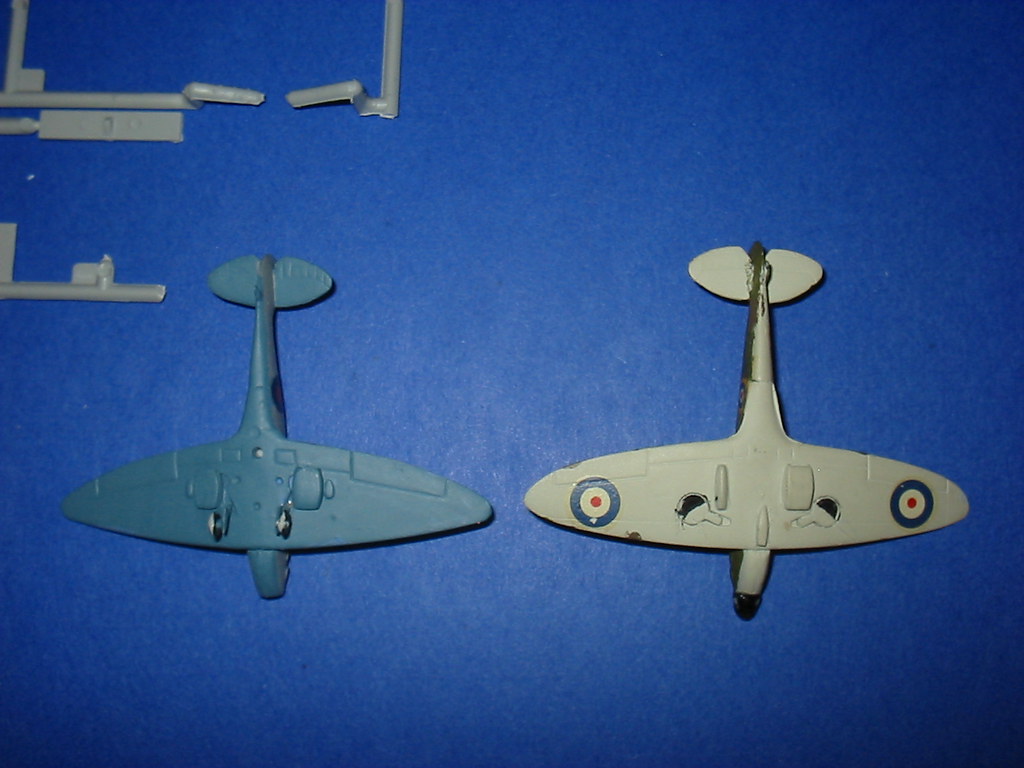 Trumpeter and Minicraft Spitfire Vs