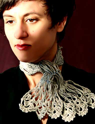 Hairpin Lace Neck Scarf