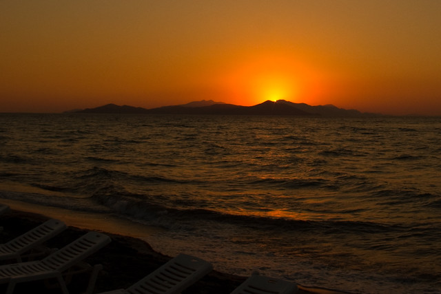 Sunset at Kos island