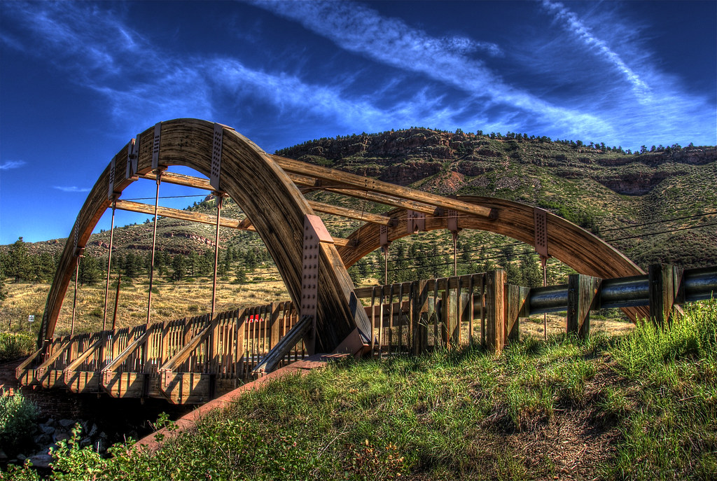 Apple Valley Road Bridge, Lyons, Colorado