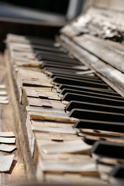 The abandoned Piano