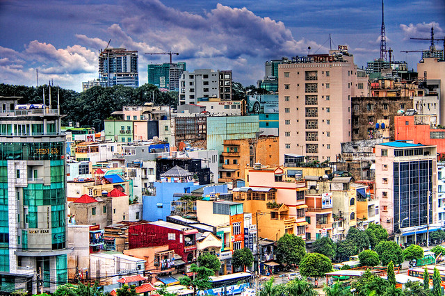 Saigon. Paysage urbain