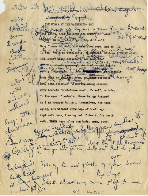 Randall Jarrell poetry drafts 1