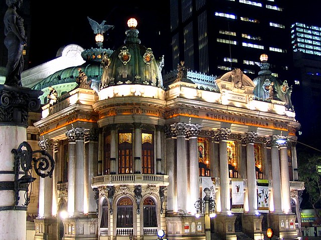 Teatro Municipal - Opera House Theatre - Rio de Janeiro - Brazil