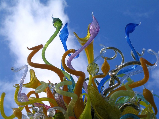 Chihuly 'chandelier', Kew Gardens