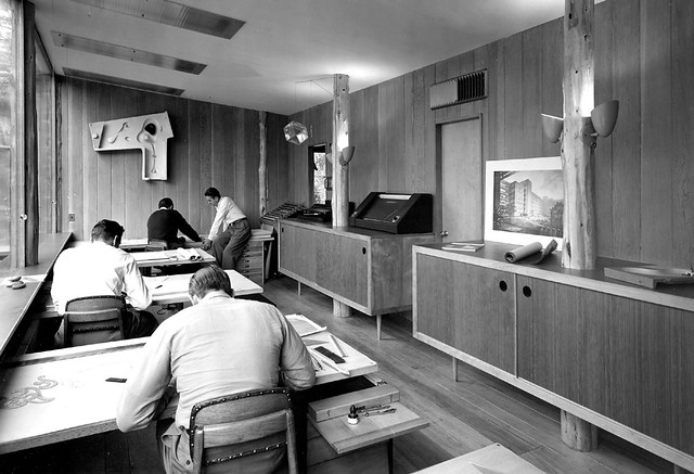 Armstrong Architectural Office -- drafting room