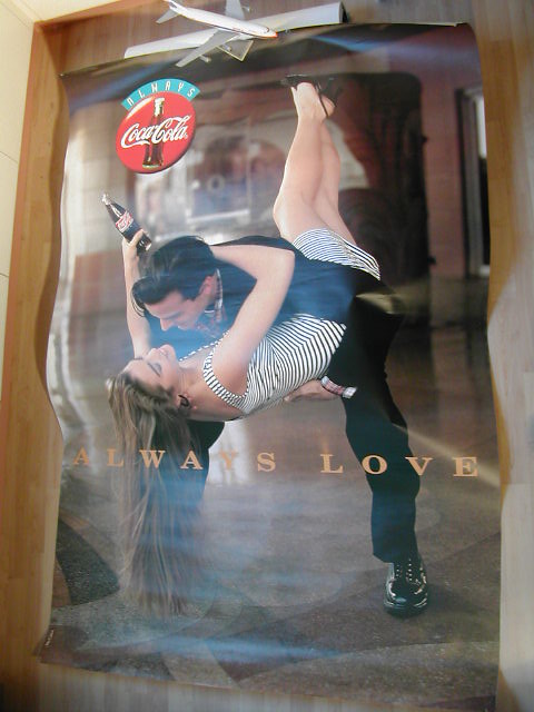Coca-Cola Poster Always Coca-Cola Always Love McCann - 1