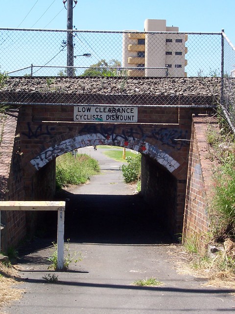 Wollongong tunnel near Charlotte St, Wollongong