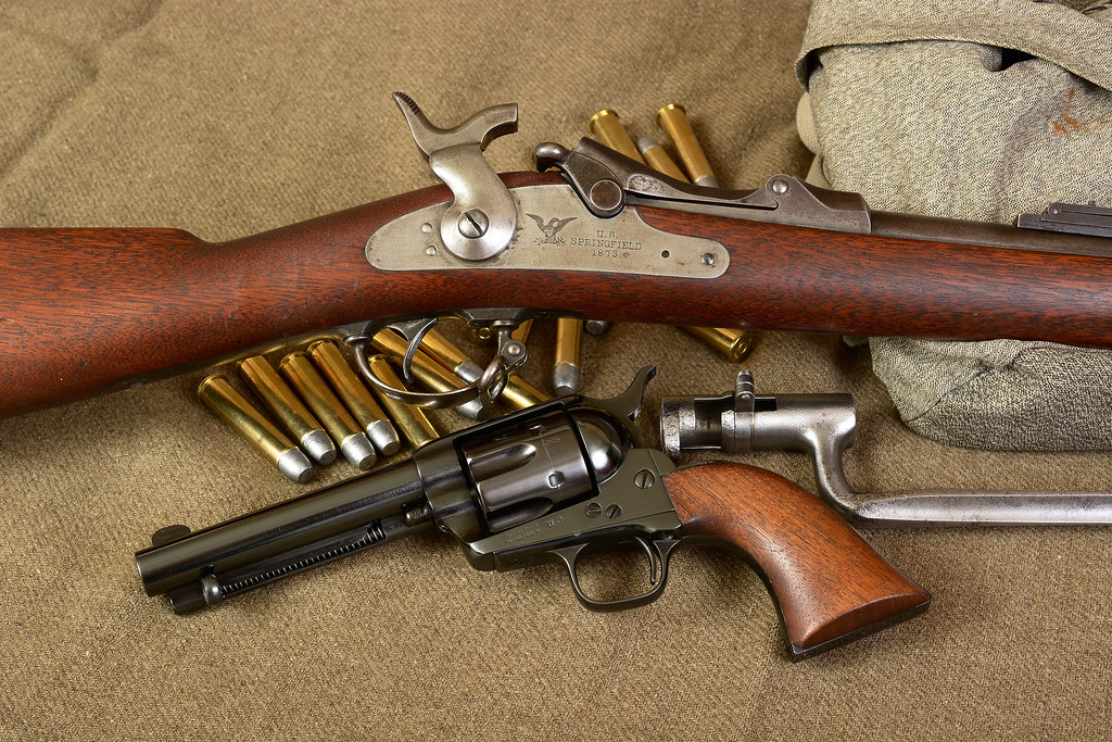 1873trapdoor, 45colt, 4570govt, colt1873, coltsaa, guns, revolver, rifle, s...