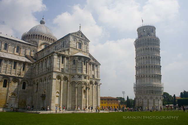 Leaning Tower And Duomo