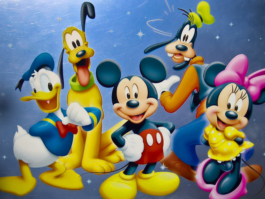 Disney Characters Place Mat by hz536n/George Thomas
