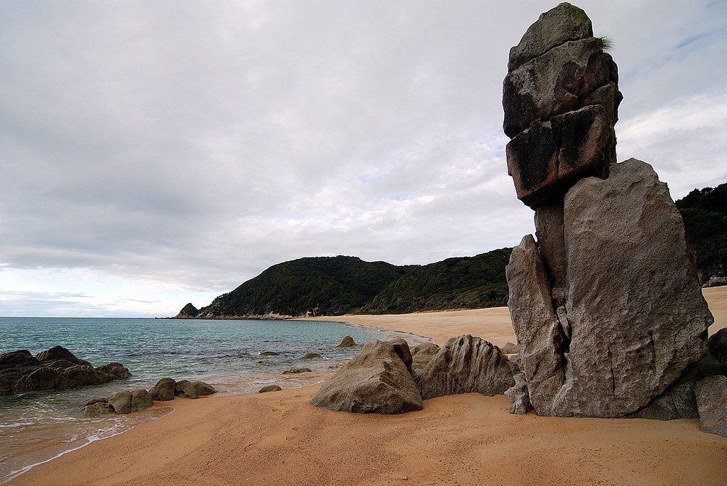 DSC_0329 | some great rock formations at Anapai beach | cmcfall | Flickr