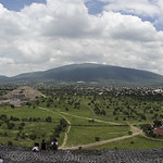 Temple of the moon in Teotihuacan