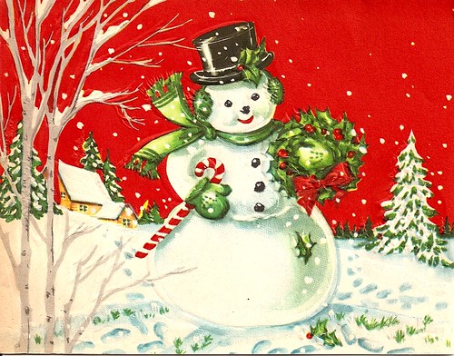 Vintage Christmas Card | Katie Kitsch | Flickr