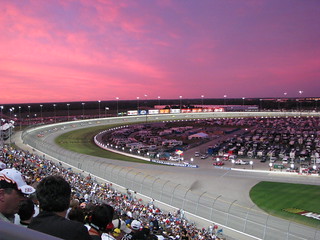 Evening at the track