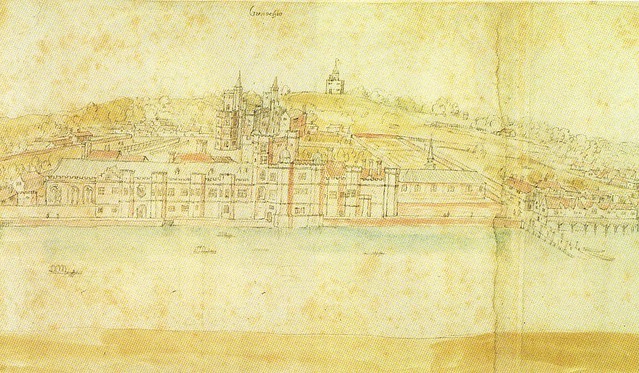 Drawing of Greenwich Palace