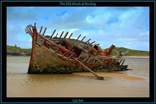 The Old Wreck at Bunbeg