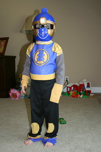 Blue and gold power ranger | mjcederoth | Flickr
