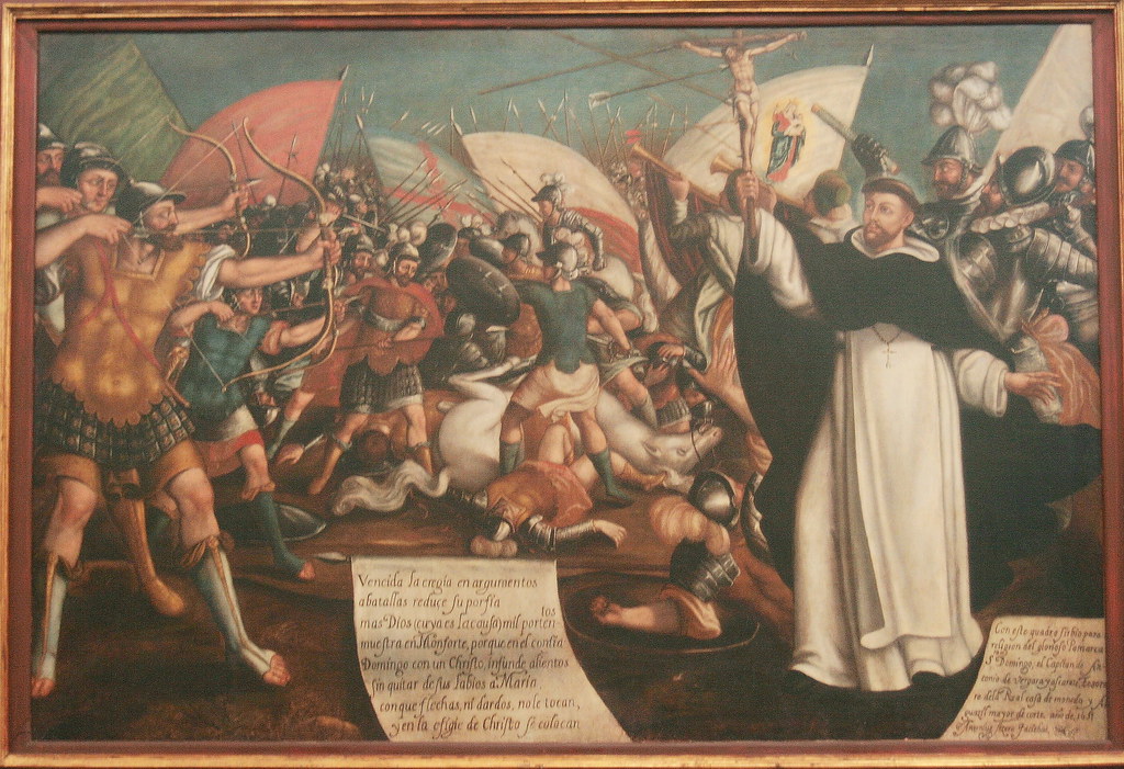 Santo Domingo de Guzman en la Batalla De Monforte. | Flickr