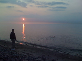 Lake Superior at Dusk on a late September Sunday