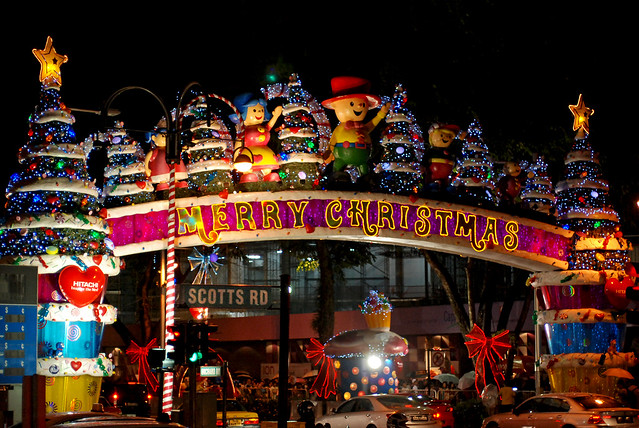 Singapore Christmas Lightup 2008