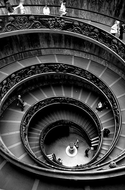 Vatican Museum Stairs II
