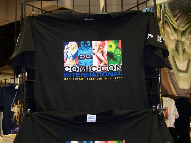 Comic-Con 2008 official t-shirt